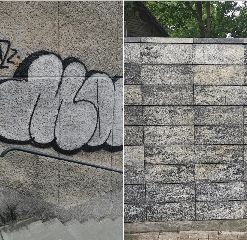 Skuteczne usuwanie graffiti z betonu